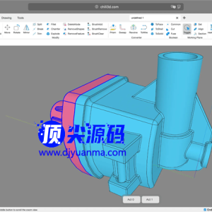 在线3D CAD建模网页版源码